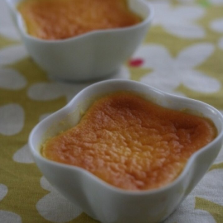 粉なし、そのままチーズケーキ